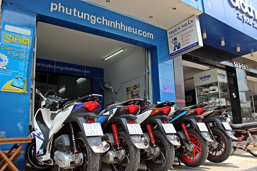 Phuộc YSS cho HONDA SH