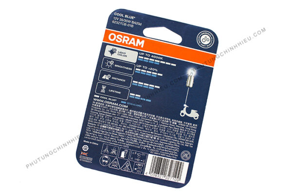 Bóng đèn Halogen OSRAM SCR, Vespa Zip tăng sáng trắng xenon