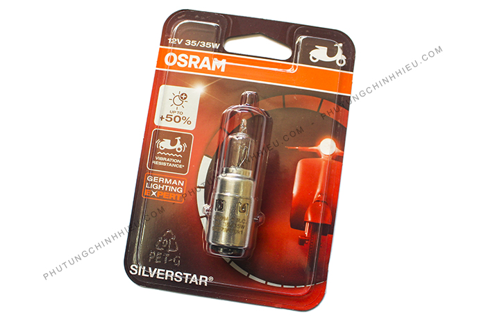 bong-den-hal-osram-62327svs-35-35w-12v-ba20d-m5 Bóng đèn Halogen OSRAM SCR, Vespa Zip tăng sáng